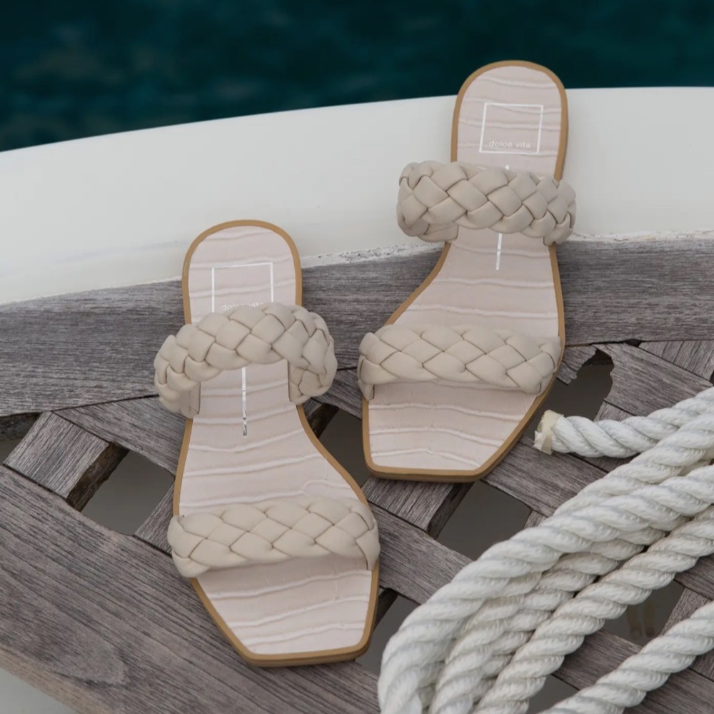 Dolce Vita Braided Sandals - Picture 2 of 6